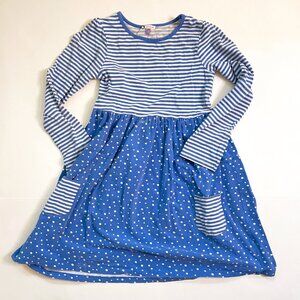 John Lewis Long Sleeve Polka Dot Dress, Size 12
